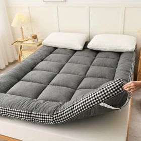 Mattress With Checkered Three-dimensional Edges, 4 Colors, Twin Size