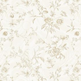 Peel and Stick Wallpaper Floral Vintage Stick on Wall Paper Beige French Textured Contact Paper for Cabinet Removable Self Adhesive Wallpaper Vinyl Ro