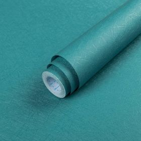 Teal Peel and Stick Self Adhesive Wallpaper - Removable Waterproof Bathroom Countertop Contact Paper 15.7" X 118" - Kitchen Vinyl Wrap for Cabinet Cou