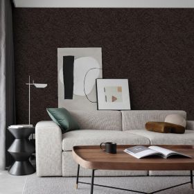Brown Peel and Stick Self Adhesive Wallpaper - Removable Waterproof Bathroom Countertop Contact Paper 15.7" X 118" - Kitchen Vinyl Wrap for Cabinet Co