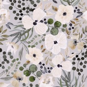 Beige Coffee Brown Boho Florals Leaf Vintage Botanical Peel and Stick Wallpaper Stick on Contact Paper Vintage Wall Paper Easy Peel Off for nightstand