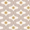 Boho Beige/Yellow Modern Abstract Art Mosaic Sun Geometric Peel and Stick Wallpaper Stick on Contact Paper Vintage Wall Paper Easy Peel Off for nights
