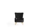 Lust Modern Style Chair in Black