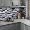 Peel and Stick Backsplash Wallpaper Kitchen Backsplash Wallpaper 17.7inch x 118.1inch Tile Contact Paper Kitchen Peel and Stick Countertops Waterproof