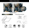 Vintage Dark Navy Blue Gold White Peony Large Floral Peel and Stick Wallpaper Stick on Contact Paper Vintage Wall Paper Easy Peel Off for nightstand D