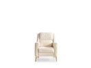 Luna Modern Style Chair in Ivory