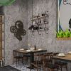 Concrete Wallpaper Peel and Stick Grey Cement Contact Paper Industrial Style Self Adhesive Waterproof Removable Decorative Wall Covering Vinyl Film Fu