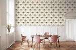 Vintage Wallpaper Peel and Stick Botanical Contact Paper Boho Wall Paper Pink Removable Self Adhesive Bathroom Bedroom Eco-Friendly Thicken 17.3" × 78