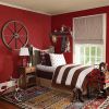 Dark Red Peel and Stick Self Adhesive Wallpaper - Removable Waterproof Bathroom Countertop Contact Paper 15.7" X 118" - Kitchen Vinyl Wrap for Cabinet