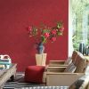 Dark Red Peel and Stick Self Adhesive Wallpaper - Removable Waterproof Bathroom Countertop Contact Paper 15.7" X 118" - Kitchen Vinyl Wrap for Cabinet