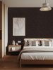 Brown Peel and Stick Self Adhesive Wallpaper - Removable Waterproof Bathroom Countertop Contact Paper 15.7" X 118" - Kitchen Vinyl Wrap for Cabinet Co